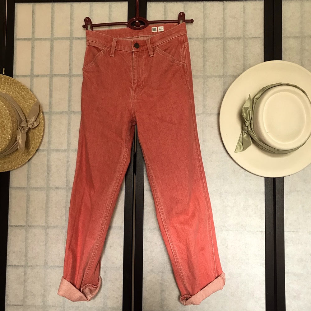 UNIQLO U Pink Jeans Petite